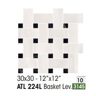 ATELIER BASKET CRYSTAL DOLOMIA 30X30 MARQUINA POLIERT - NOVABELL ATL224L NOVABELL - 1