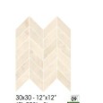 ATELIER CHEVRON COZY MARFIL 30X30 POLISHED - NOVABELL ATL553L NOVABELL - 1