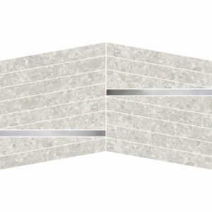 KEYSTONE MOSAICO STRIPES OCEAN GREY DX+SX 30X30 - NOVABELL KYN118N NOVABELL - 1