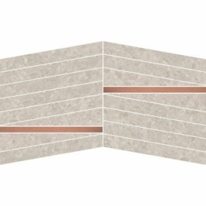 KEYSTONE MOSAICO STRIPES ROPE DX+SX 30X30 - NOVABELL KYN338N NOVABELL - 1