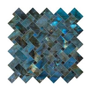 TELE DI MARMO LUMIA 30X30 INTRECCI LABRADORITE FULL GELAEPPT - EMILCERAMICA ENA7 EMILCERAMICA - 1