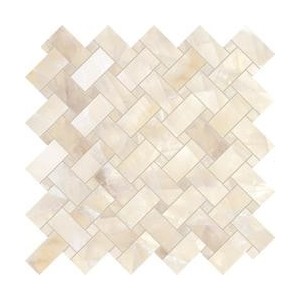 TELE DI MARMO LUMIA 30X30 INTRECCI IVORY GIOIELLO SILKTECH - EMILCERAMICA ENA5 EMILCERAMICA - 1