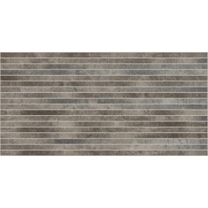 Krea Silver 15x120 Mosaik  stripes 4.8mm - GIGACER 4.8MOS120STRKREASILV GIGACER - 1