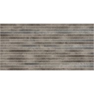 Krea Silver 15x120 Mosaik  stripes 4.8mm - GIGACER 4.8MOS120STRKREASILV GIGACER - 1