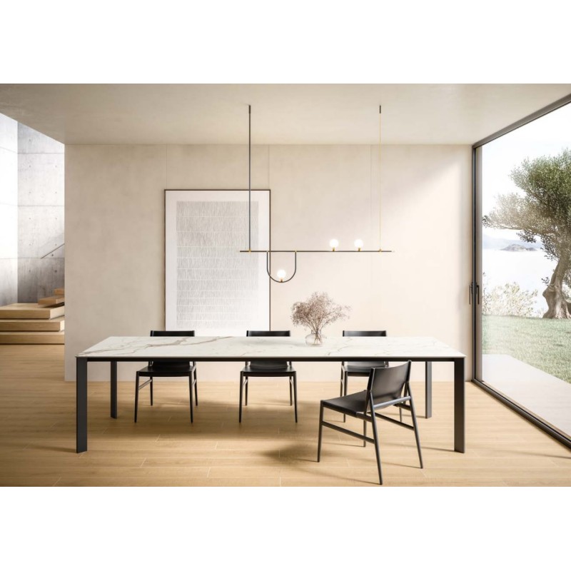 Table HABITAT TABLES INCONTRO 75 A Table Dining table with rectangular top ATLAS CONCORDE