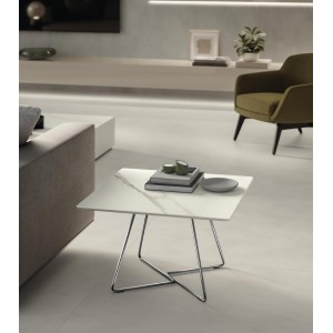 Tavolo HABITAT TABLES CONTATTO A Tavolino con piano quadrato ATLAS CONCORDE