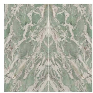Infinito 2.0 TIFFANY GREEN POLISHED BOOKMATCH B 163x324 - CERAMICA FONDOVALLE INF3262 CERAMICA FONDOVALLE - 1