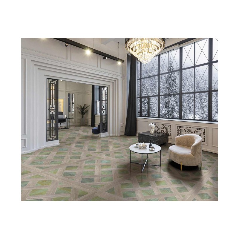 INTARSIO GREEN NATURAL 99,55X99,55 - APAVISA 8431940459757 APAVISA - 1