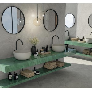 Badezimmerschrank HABITAT LEVEL A Deckel aus Steingut ATLAS CONCORDE