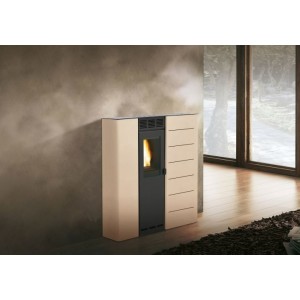 Kaminofen ECOFIRE Platzsparender Pelletofen Violetta PALAZZETTI