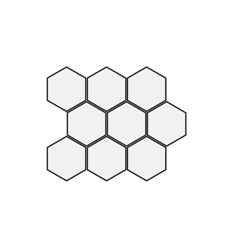 CANOVA CALACATTA ORO MOSAIK ESAGONA 35x30,3 - CERAMICA RONDINE J93424 CERAMICA RONDINE - 1