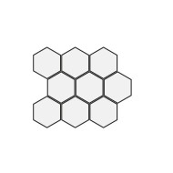 CANOVA CALACATTA ORO MOSAIK ESAGONA 35x30,3 - CERAMICA RONDINE J93424 CERAMICA RONDINE - 1