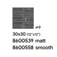 ROYAL 30X30 DARK SMOOTH MOSAIQUE LISTELLI - SAIME CERAMICHE 8600558 SAIME CERAMICHE - 1