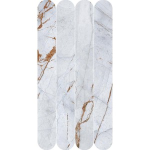 CANOVA ROYAL BLUE MOSAIQUE MIRROR MIX MATT e RODÉ 30x60 - CERAMICA RONDINE J93433 CERAMICA RONDINE - 1