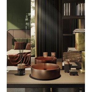 INVERSO RIGATO Partie extérieure du mitigeur de lavabo mural. GESSI GESSI SPA  - 2