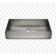 VENTAGLIO Counter washbasin 400x400mm in stainless steel, without overflow waste GESSI GESSI SPA  - 1