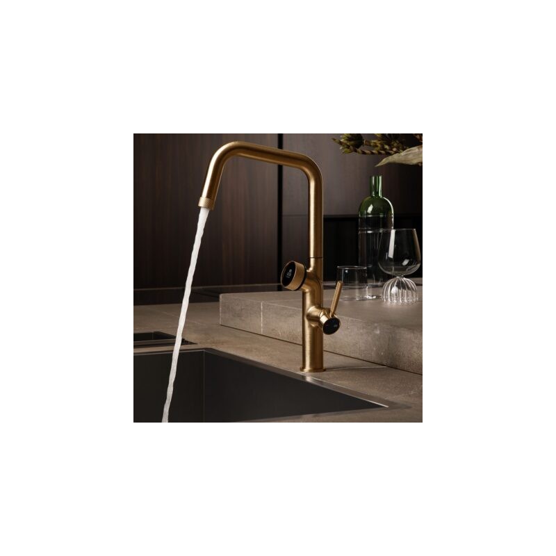 VITA Erogatore multifunzione selettore digitale e Miscelatore monocomando Lavello con bocca girevole GESSI GESSI SPA  - 2