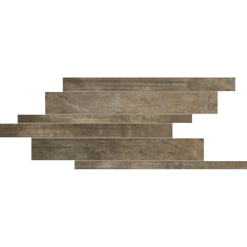 MATIÈRES REX BRUN LIST MODULE MIX STAGGARED 21X40 - LUXURY DESIGN FLORIM Ceramiche 755940 FLORIM LUXURY DESIGN - 1