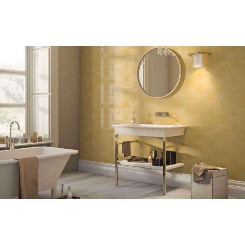 MAIOLICA OCRA 10X30 754980 Iris Ceramica