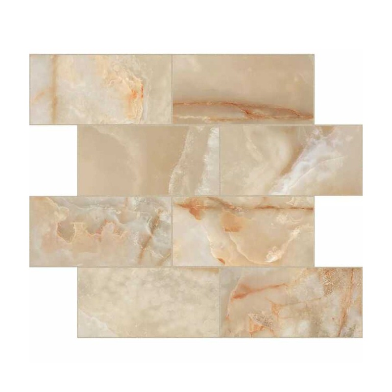 ONYX e MORE  GOLDEN ONYX SATIN 6MM BRICK 7,5X15 - CASA MOOD   767708 FLORIM CREATIVE DESIGN - 1