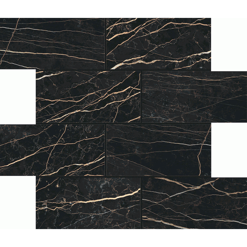 PREXIOUS REX THUNDER NIGHT 7,5x15 6MM BRICKS  GLOSSY - LUXURY DESIGN FLORIM Ceramiche 756357 FLORIM LUXURY DESIGN - 1