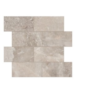 ROCK SALT DANISH SMOKE  GLAENZED 6MM 7,5x15  BRICK 30X30  - CONTEMPORARY DESIGN FLORIM 766765 FLORIM CONTEMPORARY DESIGN - 1