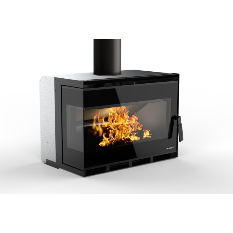 Fireplace ECOPALEX Wood Fireplace GTM80 Corner PALAZZETTI