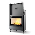 Kamin ECOMONOBLOCCO Holzkamin WTX 80 Front PALAZZETTI
