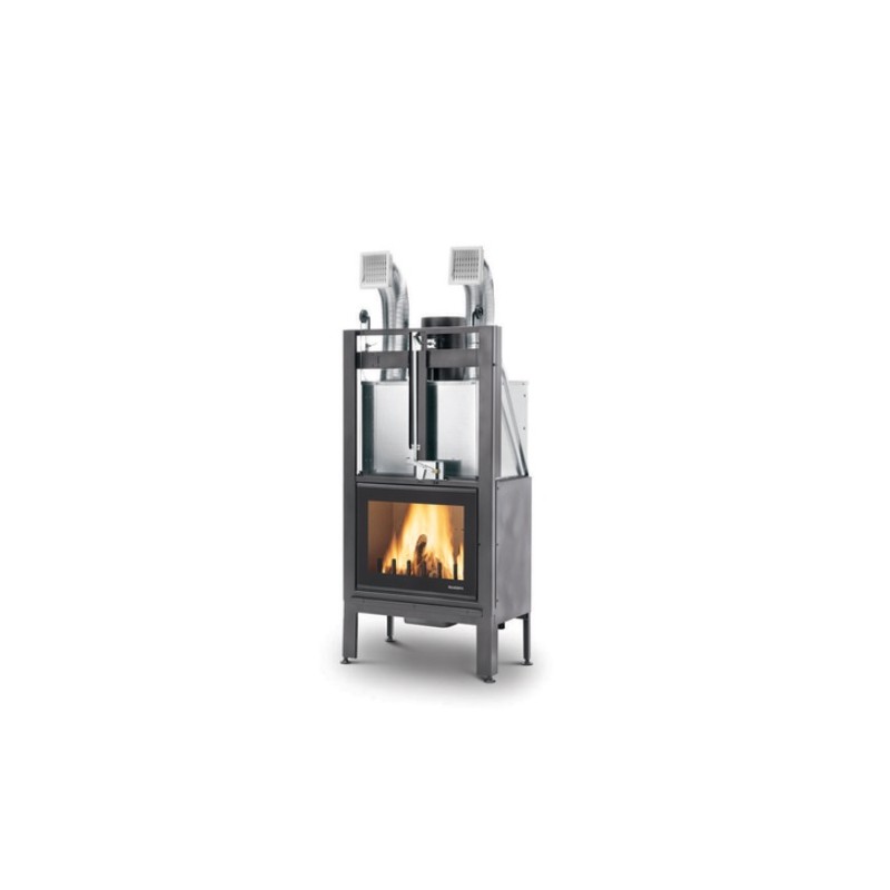 Kamin ECOMONOBLOCCO Holzkamin MX 64 Front PALAZZETTI