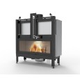 Kamin ECOMONOBLOCCO Holzkamin MX 25:9 Front PALAZZETTI