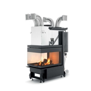 Fireplace ECOMONOBLOCCO Wood Fireplace WT 60 3D PALAZZETTI