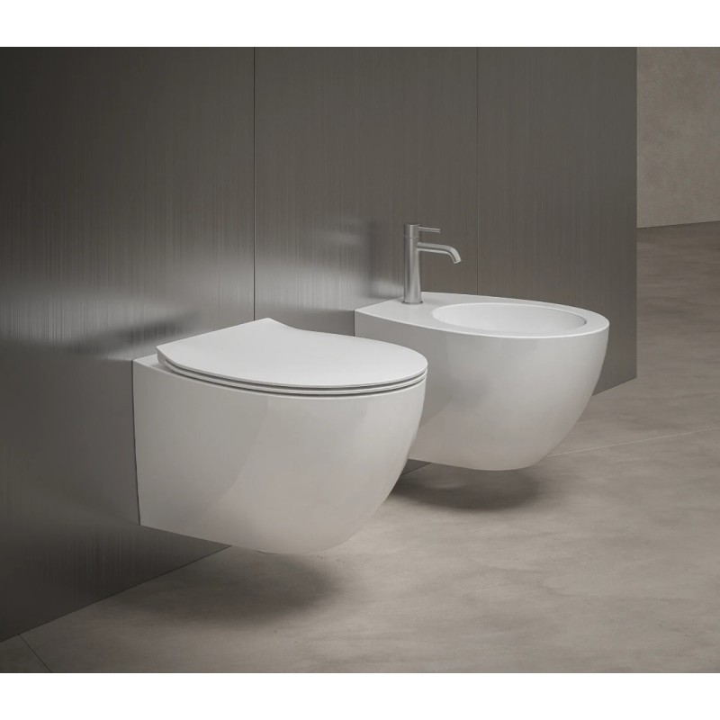 PLANETA Bidet mural blanc Hatria