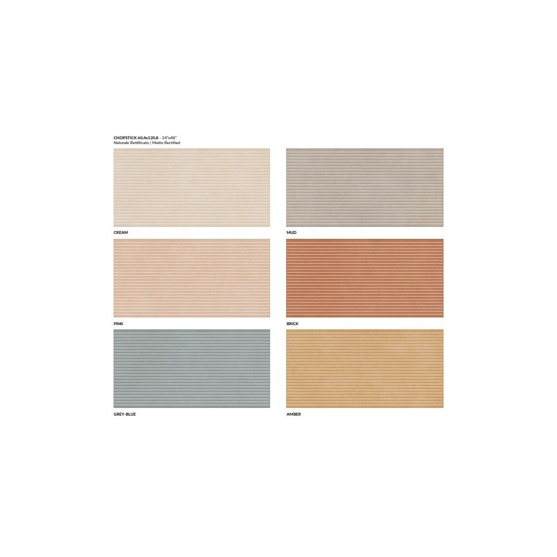 THE COLOR CHOPSTIK 60,4X120,8 MUD SQ - FIORANESE CERAMICHE THC623R FIORANESE CERAMICHE - 1