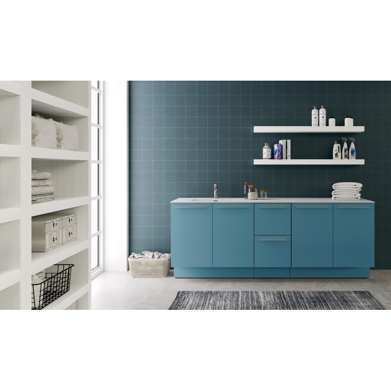 Laundry cabinet - Store - H88xL215xP65 cm Composition STO 13 - Hafro - Geromin