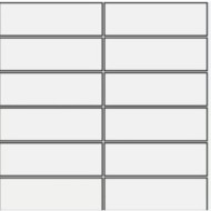 FUSION MOSAIQUE WHITE 5X15 30x30 - CASALGRANDE PADANA 16704436 CASALGRANDE PADANA - 1