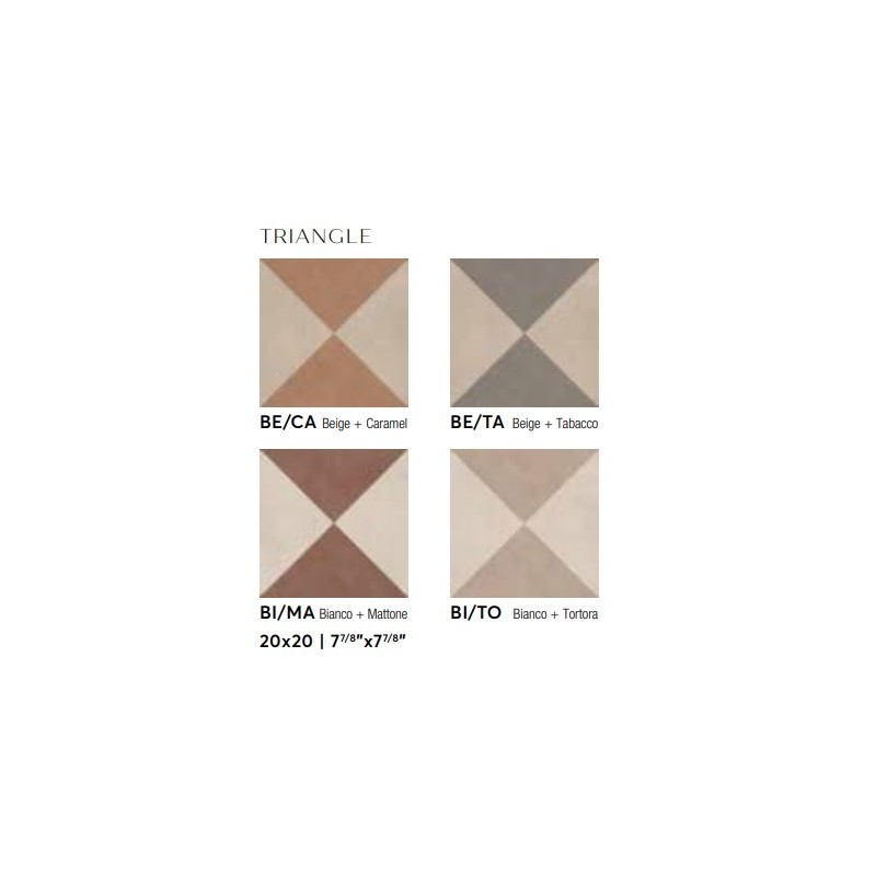 TERRAE BE/TA TRIANGLE 20x20 9MM - CASALGRANDE PADANA 18401245 CASALGRANDE PADANA - 1