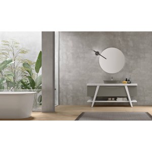 Fratino Mobile Bagno H200xL161xP56 cm Composizione FRA 02 - Hafro - Geromin