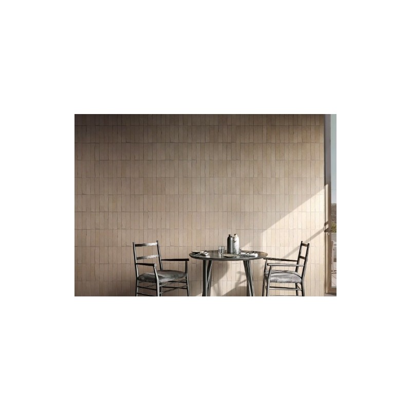 EASY LIFE VANILLA CRAGGY BRICK 7,5X30 MATTE SILK - CONTEMPORARY DESIGN FLORIM 781627 FLORIM CONTEMPORARY DESIGN - 1