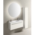 Bathroom Mobile Slim Plus L100xP35 cm Composition SLI 02 - Hafro - Geromin