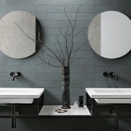 EASY LIFE BLUE CORN CRAGGY BRICK 7,5X30 MATTE SILK - CONTEMPORARY DESIGN FLORIM 781634 FLORIM CONTEMPORARY DESIGN - 1