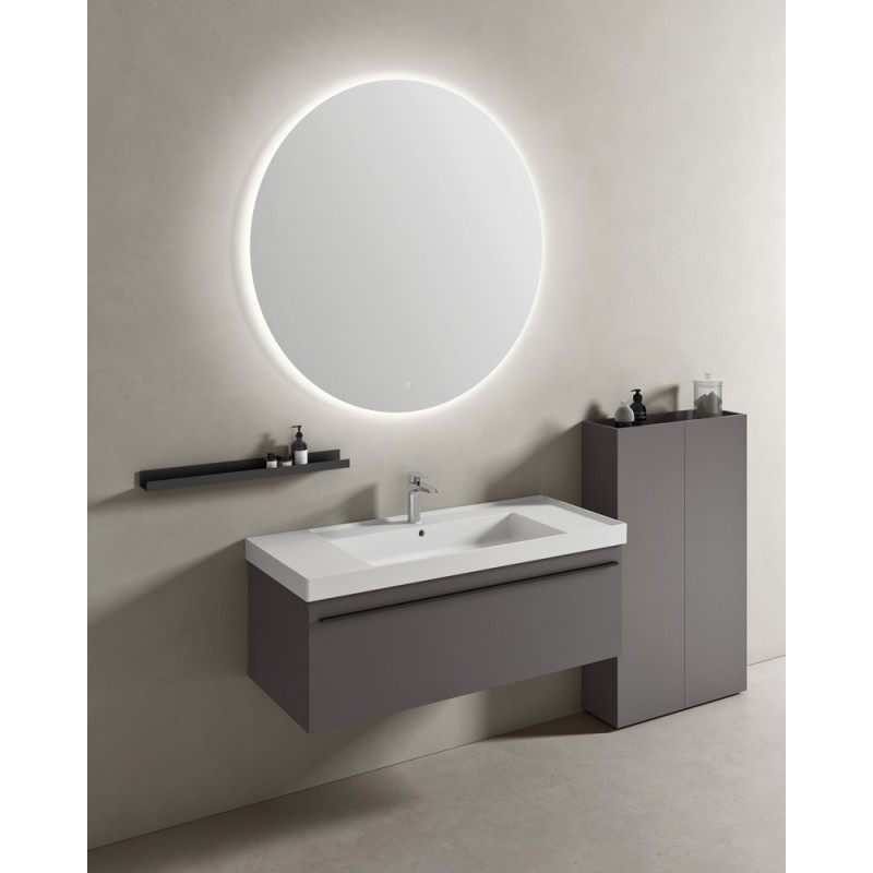 Vera Plus Mobile Bagno L122xP51 cm Composizione VER 02 - Hafro - Geromin