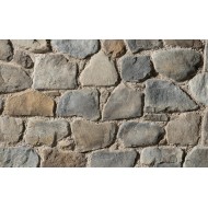 GEOPIETRA NEW MASO 83 MG MARRONE/GRIGIO reconstructed stone wall GEOPIETRA - 1