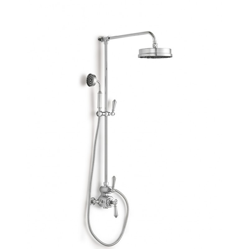 SIGNATURE Hand shower, hose and shower support Chrome - Devon&Devon DEVON&DEVON - 1
