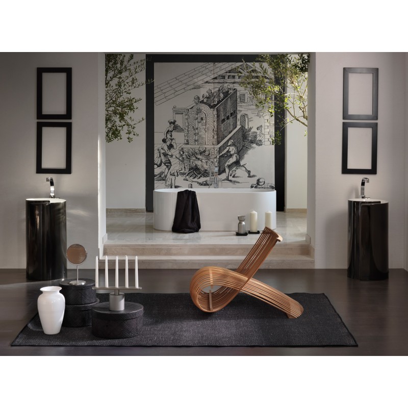 OVAL BATHTUB 170 PIETRALUCE WHITE - Ceramica Flaminia OV170BNB