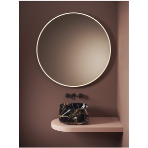 ARTCERAM LOOK RING MIRROR 85 CM TOUCH WHITE/MATT ACS016 ARTCERAM - 1