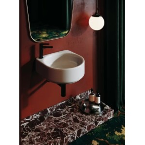 Lavabo Sospeso/Appoggio WON 48 x 44 cm con foro Rubinetto dx/sx Artceram WNL004 ARTCERAM - 2