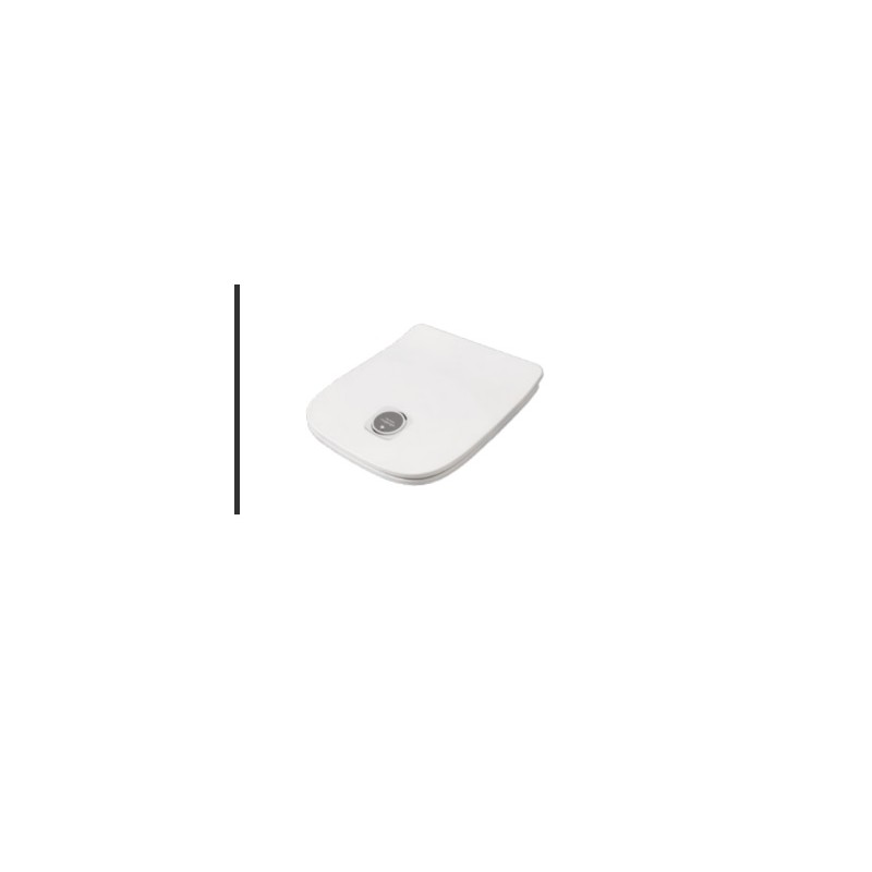 ARTCERAM A16 MINI TOILET SEAT WITH FLEXIBLE CLOSED TOILET SEAT MAGICLIGHT ASA002 ARTCERAM - 1