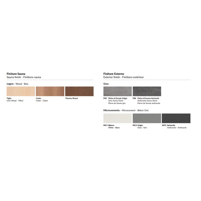 ETHIC  Sauna L.162 x P.157 x H.220 Nicchia  - Hafro - Geromin HAFRO-GEROMIN - 1