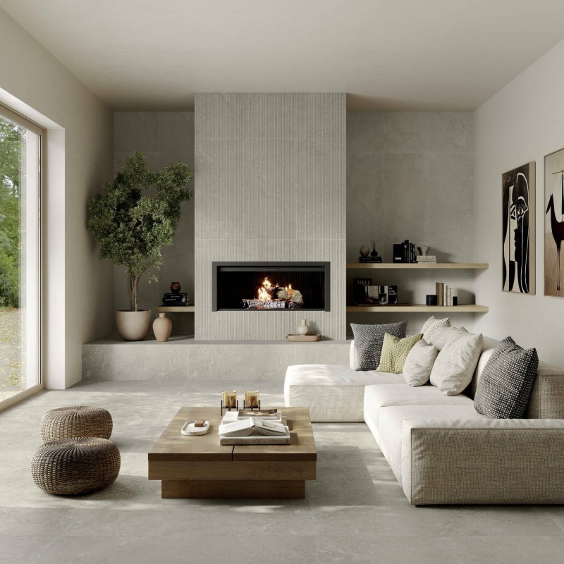 CLOSER 60x60cm 10mm BEIGE GRIGIO NATURAL SQ - CERAMICA D'IMOLA CLOSER 60GB 200790 CERAMICA D'IMOLA - 1