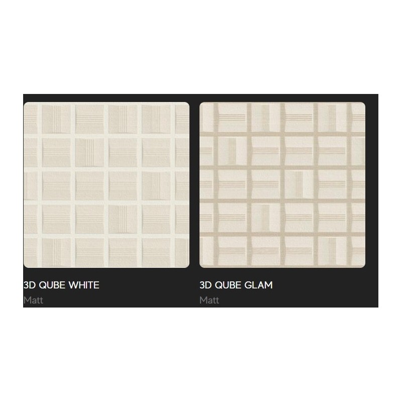 Vest 3D Qube White 50x120 - Ceramiche Atlas Concorde  HCDS CERAMICHE ATLAS CONCORDE - 1